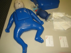 CPR Training for intants victims